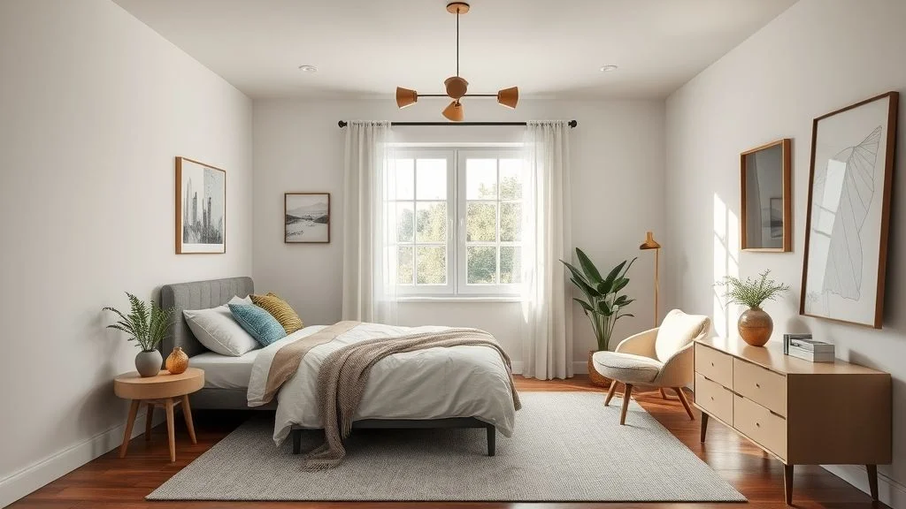 Ideias simples para renovar o quarto gastando pouco
